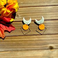 Fall Style Clay Earrings
